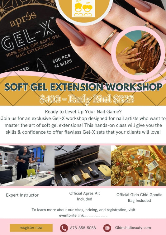 (Atlanta) Soft-Gel Extension Mastery: Gel‑X® Application, Prep & Perfect Finish for Nail Techs